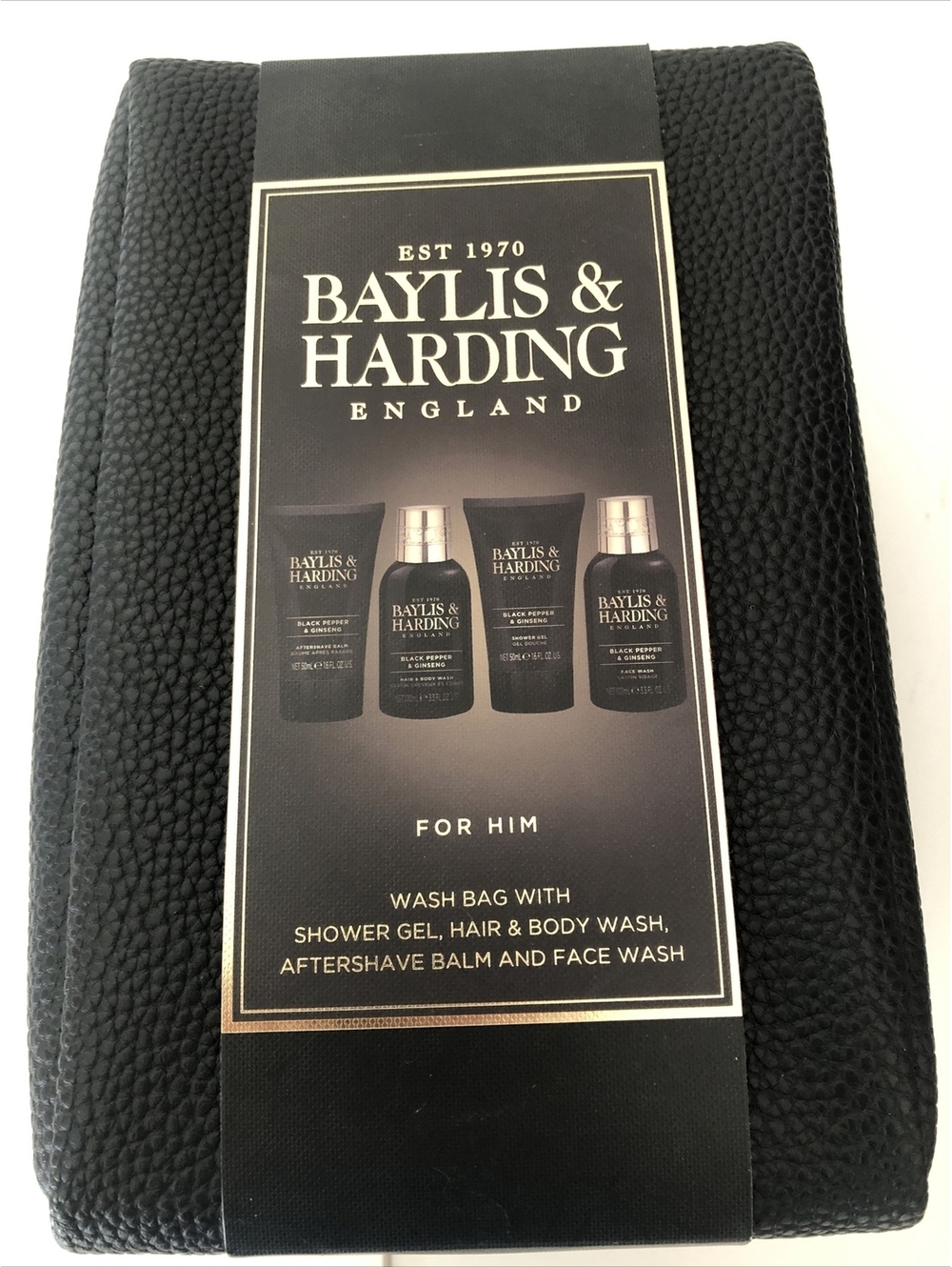 Baylis & Harding England Wash Bag For Him
